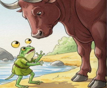 Жабата и волът, адаптация на Невена Дармонева